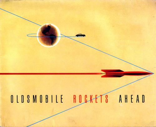 Oldsmobile 1950. Oldsmobile Rockets Ahead