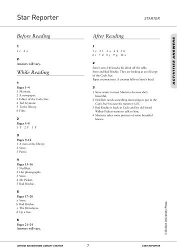 Star Reporter (Activities)