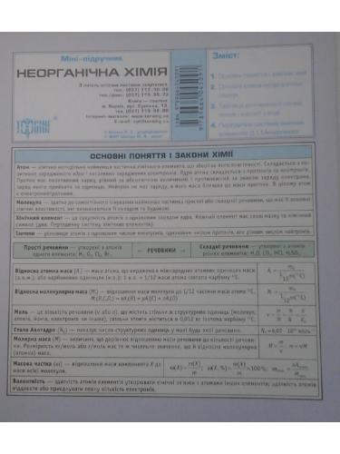 Неорганічна хімія