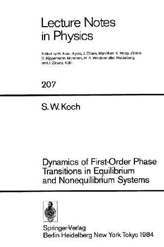 Dynamics of first-order phase transitions in equilibrium and nonequilibrium systems