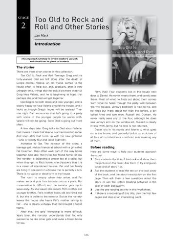 Too Old to Rock and Roll and other stories (Activities)