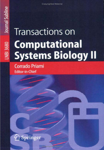 Transactions on Computational Systems Biology II