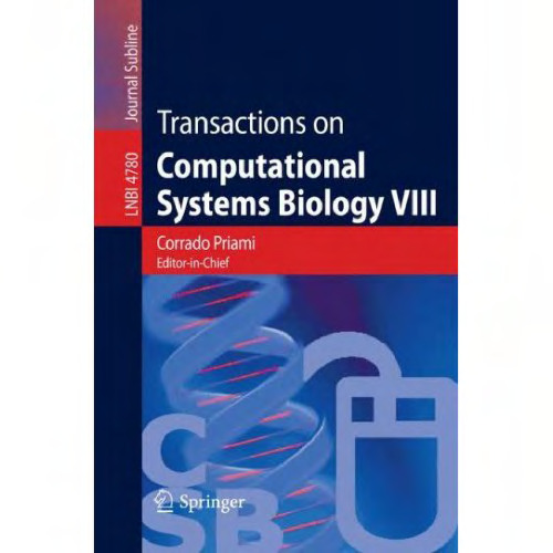 Transactions on Computational Systems Biology VIII
