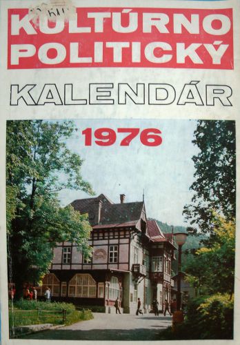 Kultúrno-politický kalendár 1976