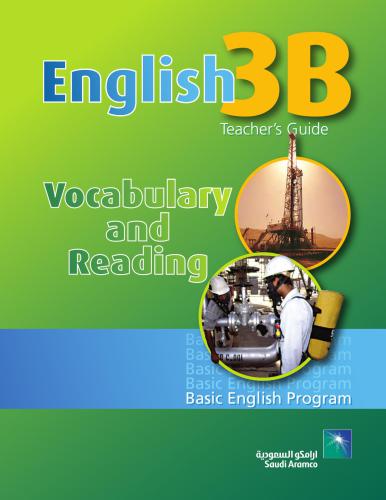 English 3B - Vocabulary and Reading - Teacher's Guide
