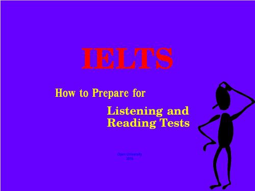 IELTS - How to Prepare for Listening & Reading