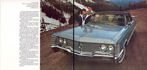 Chrysler Motors Corporation. Imperial '68: If you want more than luxury in your luxury car