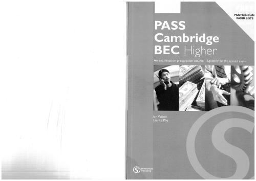 Pass Cambridge BEC Higher Student's Book
