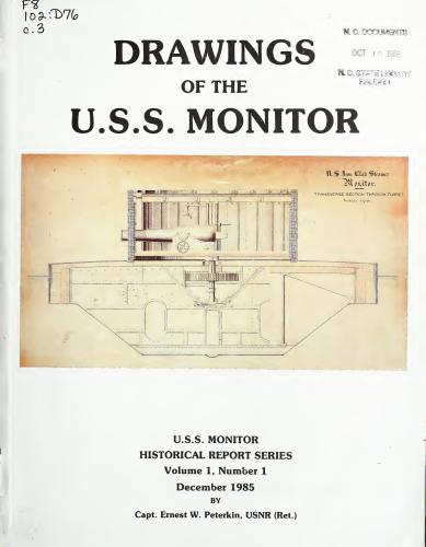 Drawings of the U.S.S. Monitor: A Catalog and Technical Analysis