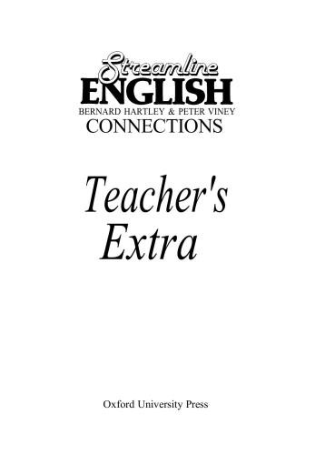 Streamline English Connections Teacher's Extra