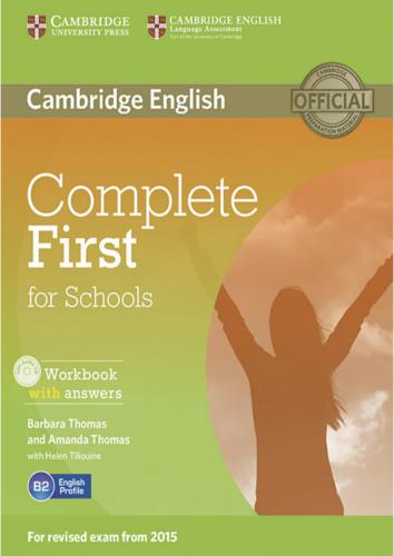 Complete First for Schools - Workbook with Answer Keys