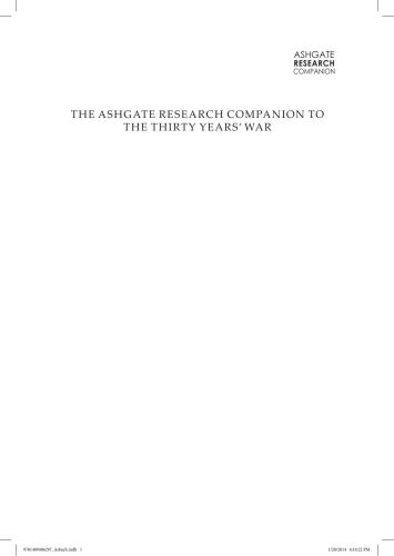 The Asgate Research Companion to the Thirty Years' War