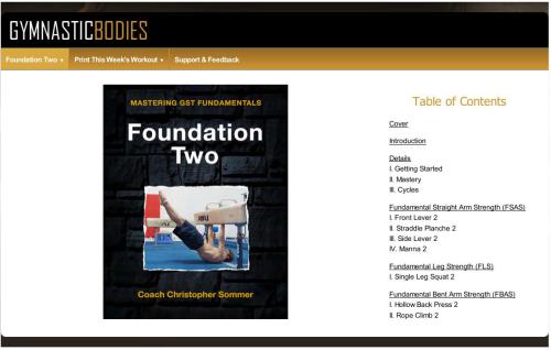 Mastering Gymnastic Strength Training. Foundation Two