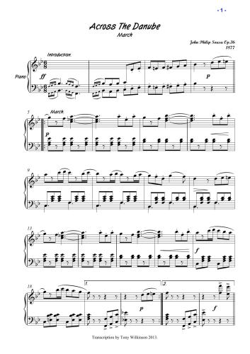 Marches (& other pieces) for piano solo