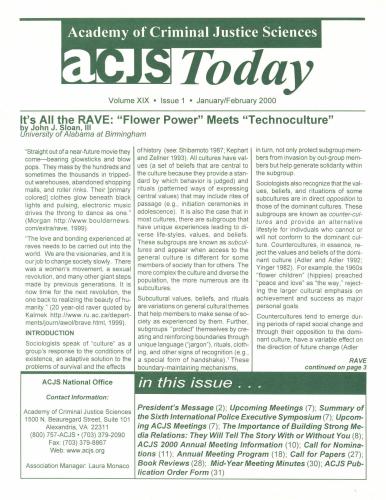 It's All the Rave. Flower Power Meets Technoculture