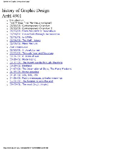 A History of Graphic Design