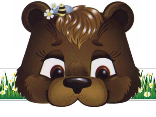 Дитячі маски-обідки до казки Колобок