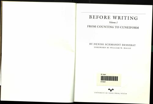 Before Writing. Vol.1