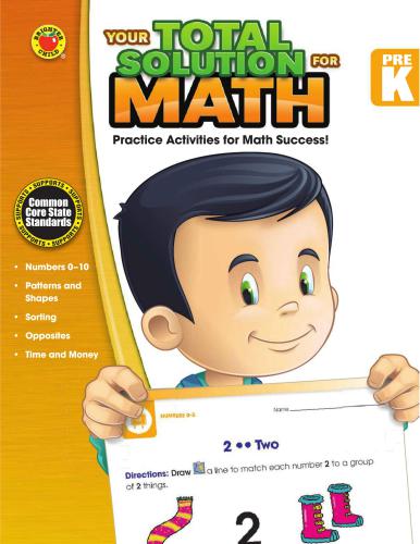 Your Total Solution for Math-Prekindergarten