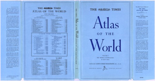 The Times Atlas of the World. Volume 1. The World, Australasia & East Asia