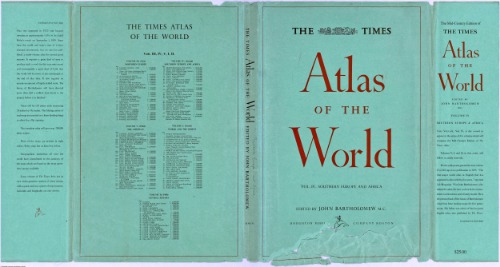 The Times Atlas of the World. Volume 4. Southern Europe & Africa
