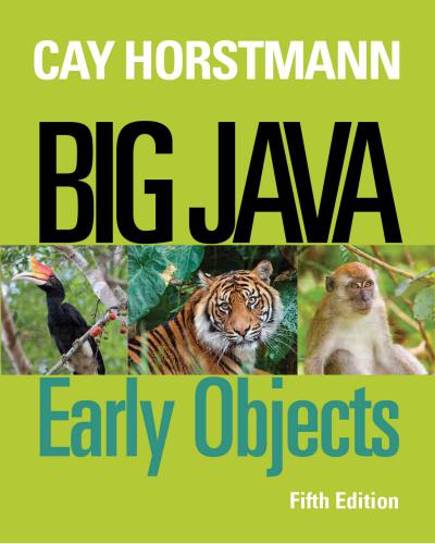 Big Java: Early Objects (PDF+Code)