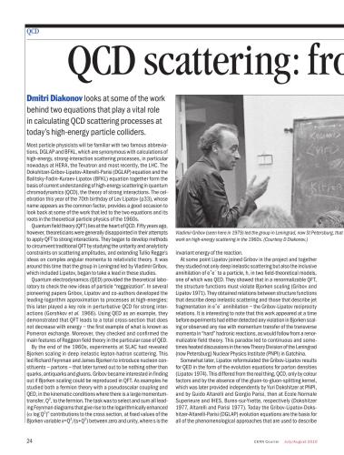 QCD scattering: from DGLAP to BFKL