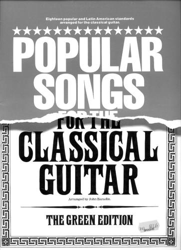 Popular Songs for Classical Guitar