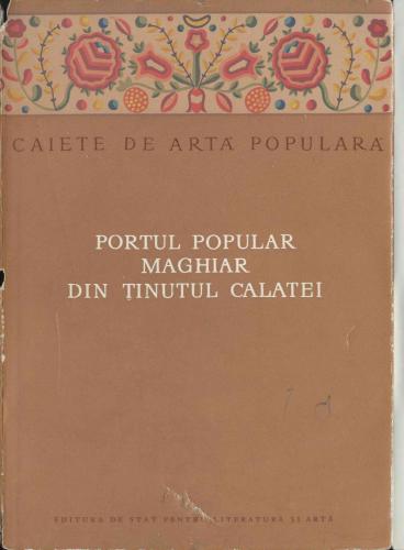Portul popular Maghiar din tinutul Calatei
