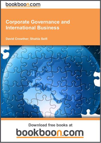 Corporate Governance and International Business