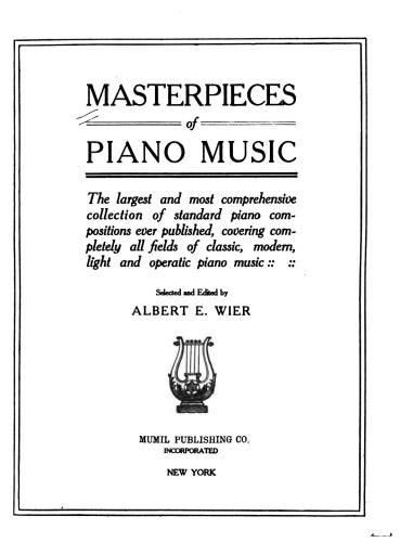 Masterpieces of Piano Music
