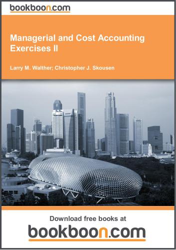 Managerial and Cost Accounting Exercises 2