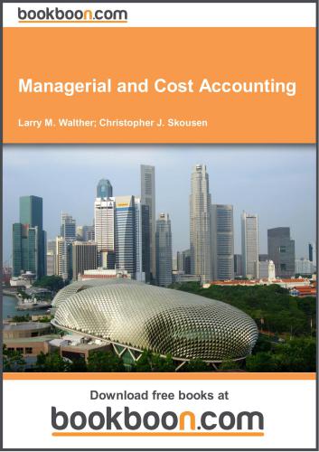 Managerial and Cost Accounting