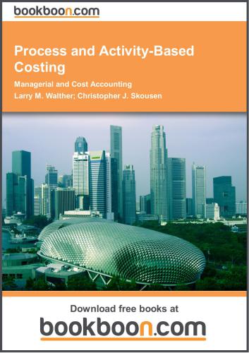 Process and Activity-Based Costing. Managerial and Cost Accounting
