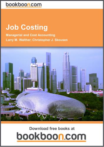 Job Costing. Managerial and Cost Accounting