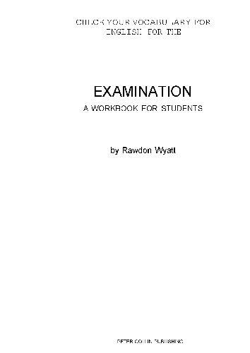 Check Your Vocabulary for IELTS