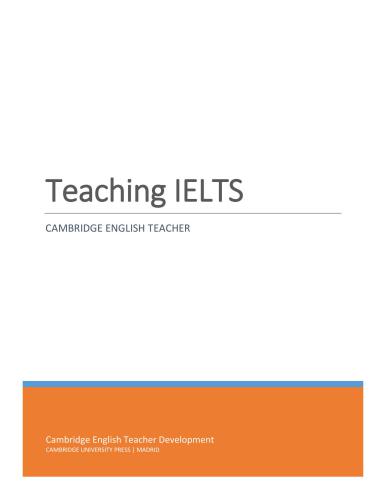 Teaching IELTS