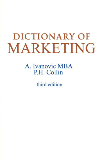 Dictionary of Marketing