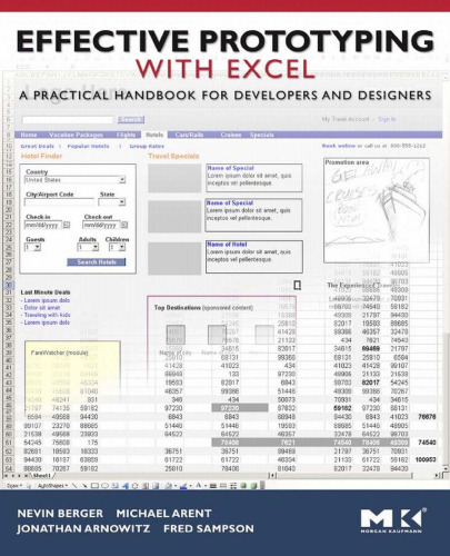 Effective Prototyping with Excel: A practical handbook for developers and designers