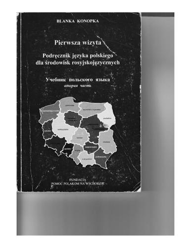 Podręcznik języka polskiego dla środowisk rosyjskojęzycznych. Częsc 2