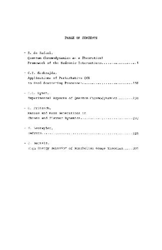 Quantum Chromodynamics