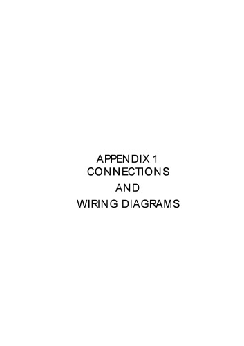 Alstom MiCOM P125, P126, P127 - Directional/Non-Directional Relays. Connections and Wiring Diagrams