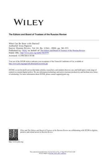 What Can be Done with Diaries?