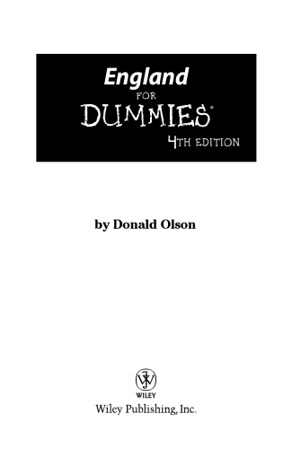 England For Dummies