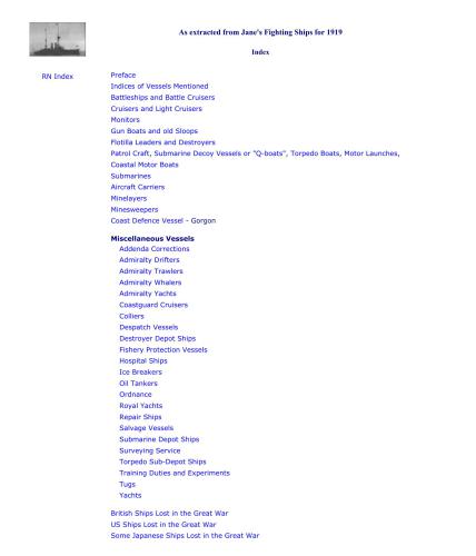 Jane's Fighting Ships 1919