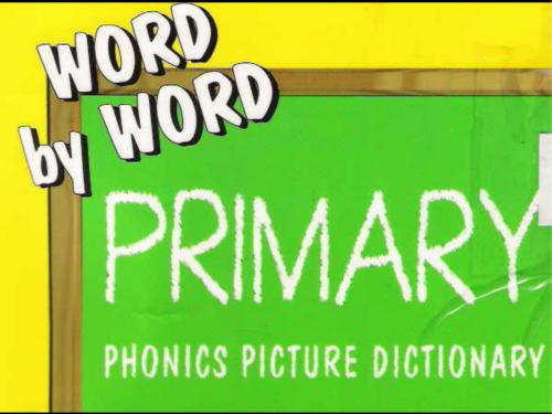 Word by Word Primary Phonics Picture Dictionary