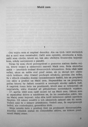 Malá zem. Znovuzrodenie. Celina