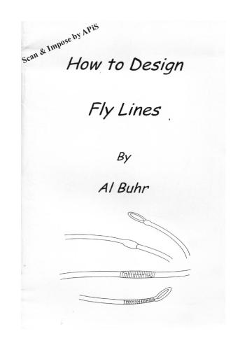 How to Design Fly Lines