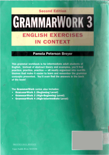 GrammarWork 3: English Exercises in Context, Second Edition