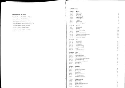 Test Your Business English. Marketing